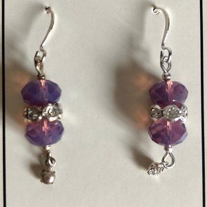 Gem earrings
